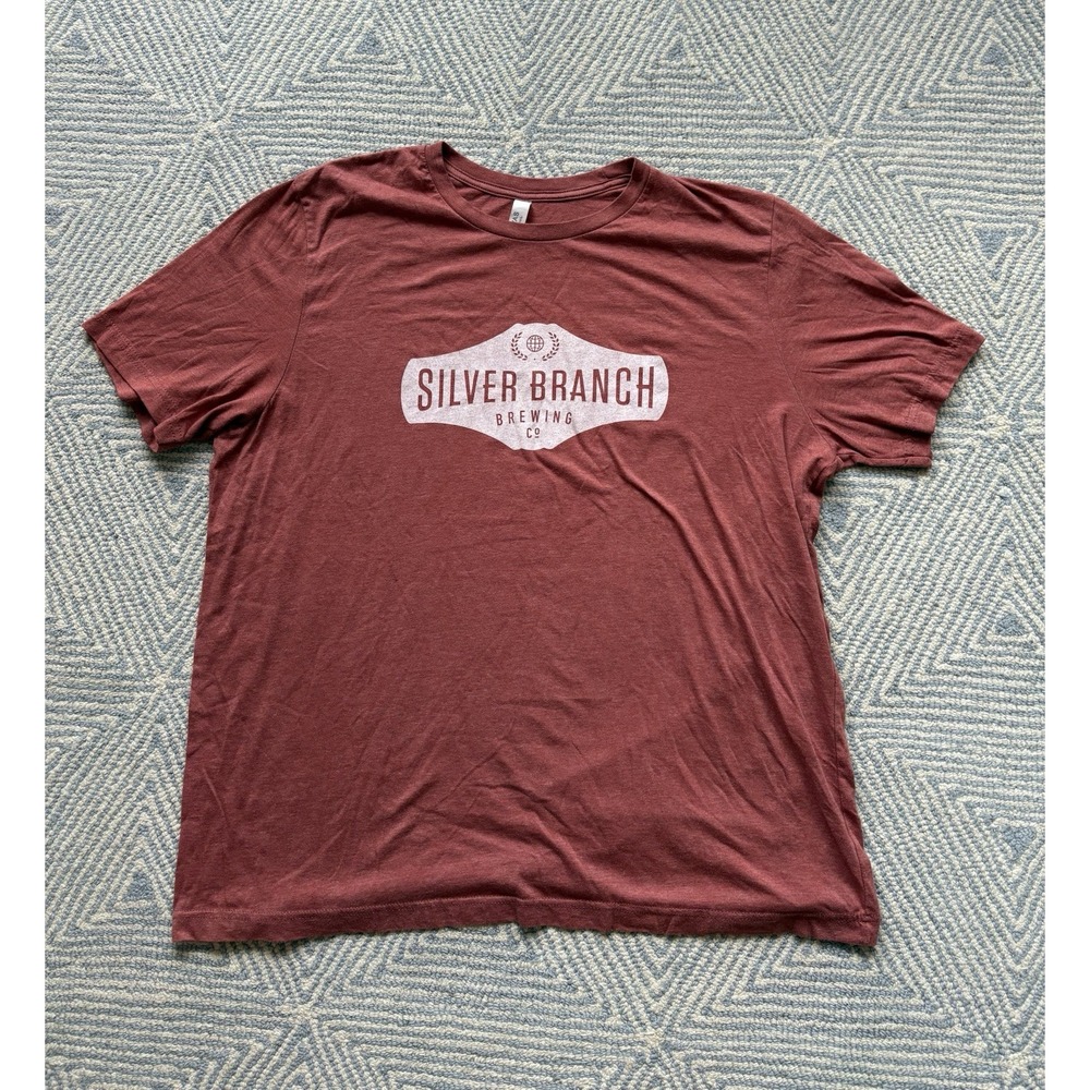 Silver‎ Branch Brewing T-Shirt - Silver Spring MD - Red/White - 2XL
